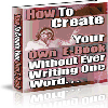 Thumbnail Create Your Own Ebook with ** Resell Rights**